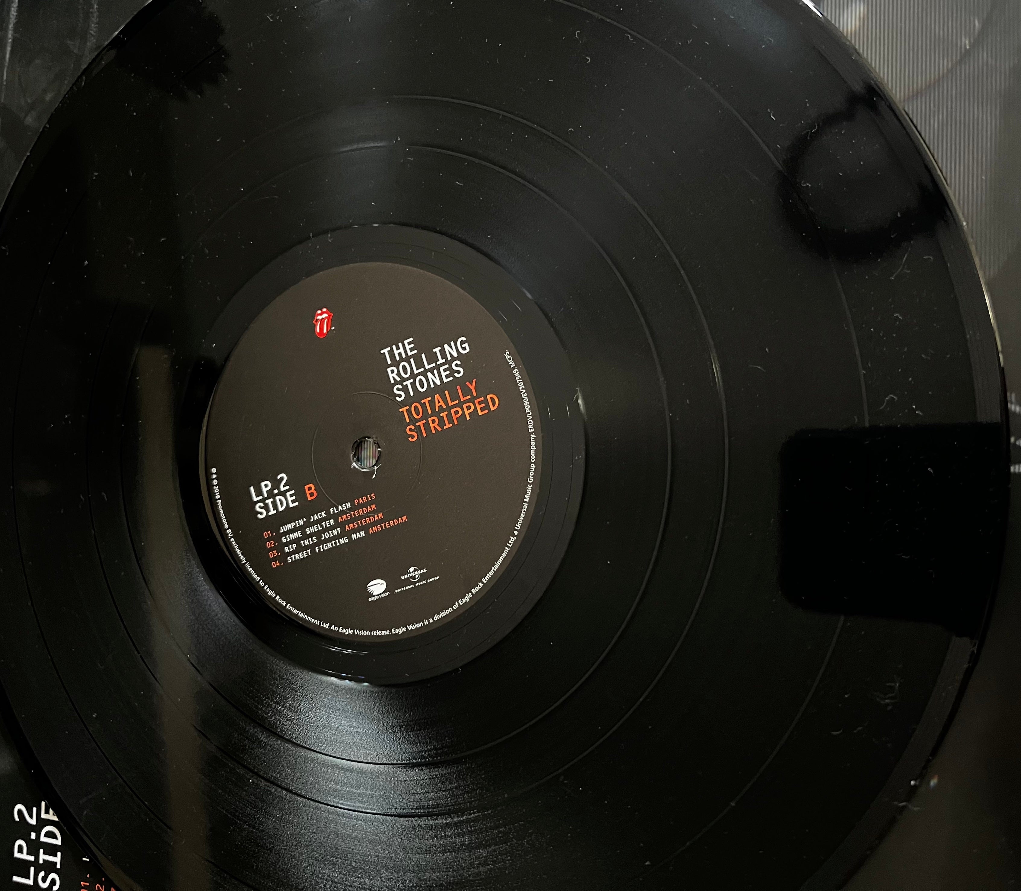 The Rolling Stones – Totally Stripped. 2 Vinilos. LP. Sesión en vivo. Condición: Near Mint (NM or M-).