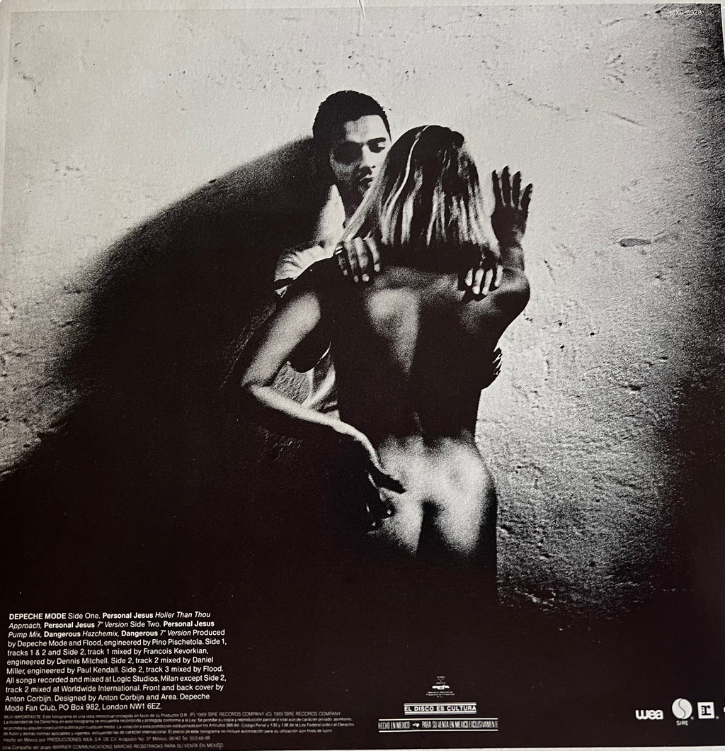 Depeche Mode – Personal Jesus. Vinilo. Sencillo. Condición: VERY GOOD + (VG+).