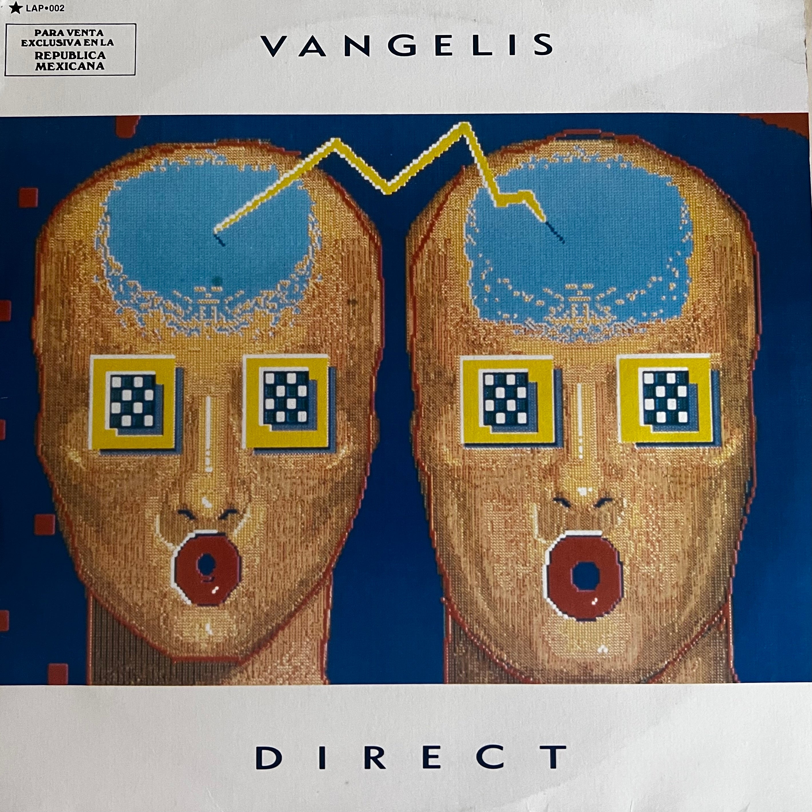 Vangelis – Direct. Vinilo. LP. Condición: Very Good + (VG+).